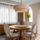 Ljojo Modern Minimalism Hemp Rope Pendant Light for Home Decoration LED Chandelier