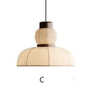 Japanese Wabi Sabi Pendant Lights: Lovely Cloth Bowl LED Lamps for Home Decor by Ljojo