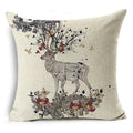 Ljojo Linen Cushion Cover 45x45cm - Stylish Decor for Sofa and Bed