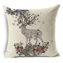 Ljojo Linen Cushion Cover 45x45cm - Stylish Decor for Sofa and Bed