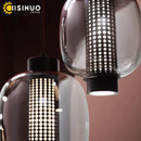 Ljojo Minimalist Glass Chandelier for Elegant Spaces