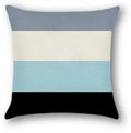 Ljojo Light Blue Linen Cushion Cover - 40x40 to 60x60 Pillowcase