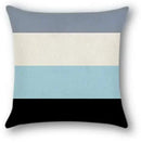 Ljojo Light Blue Linen Cushion Cover - 40x40 to 60x60 Pillowcase