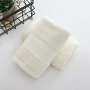 Ljojo Luxury Embroidered Bamboo Bath Towel Set - Green/Coffee/Cream - Personalized