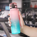 Ljojo 1000ml One-Touch Water Bottle, Leakproof & Spill-Proof, Ideal for Outdoor, Gym, Travel