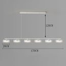 Nordic Glass LED Pendant Light for Living Dining Room Kitchen Chandelier by Ljojo