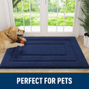 Ljojo Low-Profile Indoor Doormat, Non-Slip Washable Floor Mat for Entryway