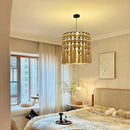 Ljojo French Tassel Woven Chandelier - Creative Art Pendant Light for Living Room Decoration