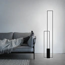Modern Rectangle LED Floor Lamp Dimmable Standing Light for Living Room by Ljojo