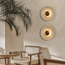 Ljojo LED Wall Lamp: Modern Nordic Style Bedroom Decor with Pull Chain Switch