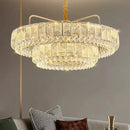 Crystal Pendant Light: Elegant Luxury Villa Chandelier by Ljojo