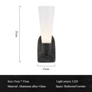 Ljojo Luxury Gold Silver Wall Sconce Glass Mirror Light