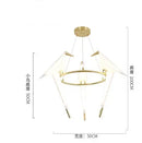 Ljojo Nordic Crane & Bird Lantern Standing Lamps | Creative Study Bedroom Decor