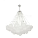Bubble Led Chandelier Modern Gold Balls Glass Pendant Light for Dining Room by Ljojo