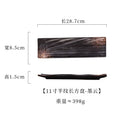 Ljojo 11 inch Ceramic Sushi Plate Saury Barbecue Sashimi Plate Square Tableware