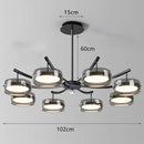 Nordic Minimalist LED Chandelier Dimmable for Living Room - Ljojo