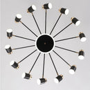Nordic Luxury Art LED Pendant Light Chandelier Ljojo Rotating Dimmable Living Dinning Room Counter Bedroom