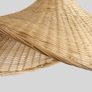 Bamboo Wood Rattan Chandelier Pendant Light for Stylish Living Room Decor by Ljojo