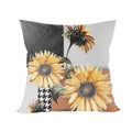 Abstract Line Drawing Girls Print Cushion Cover 45x45cm by Ljojo