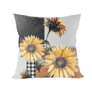 Abstract Line Drawing Girls Print Cushion Cover 45x45cm by Ljojo