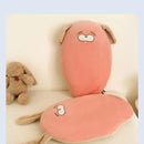 Ljojo Mango Shape Memory Foam Pillow for Kids & Adults, Neck Health Care Support, Cute Design