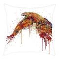 Blue Bird Print Cushion Cover by Ljojo - Home Decor Pillow Case for Sofa Bed