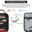 Ljojo Mickey Mouse Lunch Bag: Insulated Thermal Cooler for Work - Portable Food Storage Box