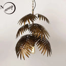 Ljojo LED Coconut Tree Chandelier - Tropical Bohemian Style Lighting