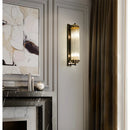 Modern Luxurious Copper Crystal Wall Lamp - LED Decorative Frame for Home Decoration - Ljojo