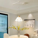 Modern Rocking Arm Pendant Lamp Movable Hanging Chandelier for Living Room by Ljojo