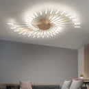 Ljojo LED Chandelier: Modern Ceiling Lamps for Bedroom and Living Room Lighting