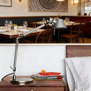 Italian Designer Desk Lamp: Modern Folding Long Arm Reading Light by Ljojo