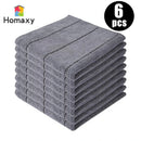 Ljojo Microfiber Dishcloth Set of 6 for Home Cleaning and Polishing