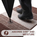 Ljojo Low Profile Mat - Indoor Non-Slip Welcome Doormat with Super Absorbency