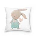 Easter Bunny Polyester Throw Pillow for Home Decor Sofa by Ljojo