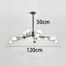 Ljojo LED Pendant Light Chandeliers for Staircase & Living Room, Modern Indoor Hanging Lamps