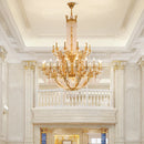 French Empire Copper Crystal Chandelier | Large Luxury Hanging Pendant Light by Ljojo