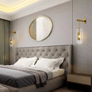 Ljojo Loft Glass Wall Art Light for Home Decor and Living Room