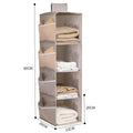 Ljojo™ Multi-layer Folding Hanging Storage Organizer for Bras, Underwear, Socks, and Clothes