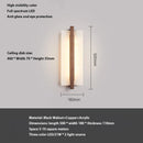 Chinese Style Black Walnut Bedroom Wall Lamps Modern Cracked Artistic Decor Lights by Ljojo