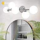 Ljojo 5-Head G9 Indoor Wall Light in Black Gold for Bathroom Mirror Vanity