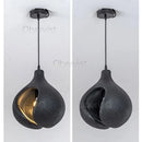Modern LED Pendant Light Black Grey for Living Room Kitchen Bar by Ljojo