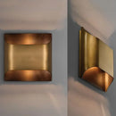 Ljojo Minimalist Copper Wall Lamps for Bedroom and Living Room Lighting
