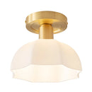 Copper Aisle Light Minimalist Chandelier for Bar and Bedroom by Ljojo