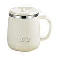 Ljojo 480ml Stainless Steel Insulated Coffee Mug Large Capacity Drinking Cup