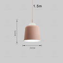 GEW Minimalism Macaroon Pendant Light Ceiling Chandelier for Bedroom Nordic Style Ljojo