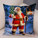 Christmas Santa Claus Pillowcase - Ljojo Christmas Day Party Sofa Decoration Gift