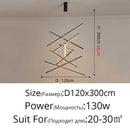 Ljojo Loft LED Chandelier Pendant Light for Modern Home Decor