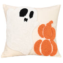 Ljojo 3D Ghost Easter Egg Embroidered Pillowcase Halloween Home Decor Pillow Covers