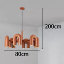 Ljojo LED Pendant Chandeliers for Modern Home Decor Staircase Lighting